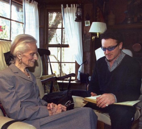 Bono and Mrs Graham