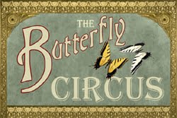 butterfly circus logo