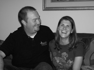 our first photo together - July 2006